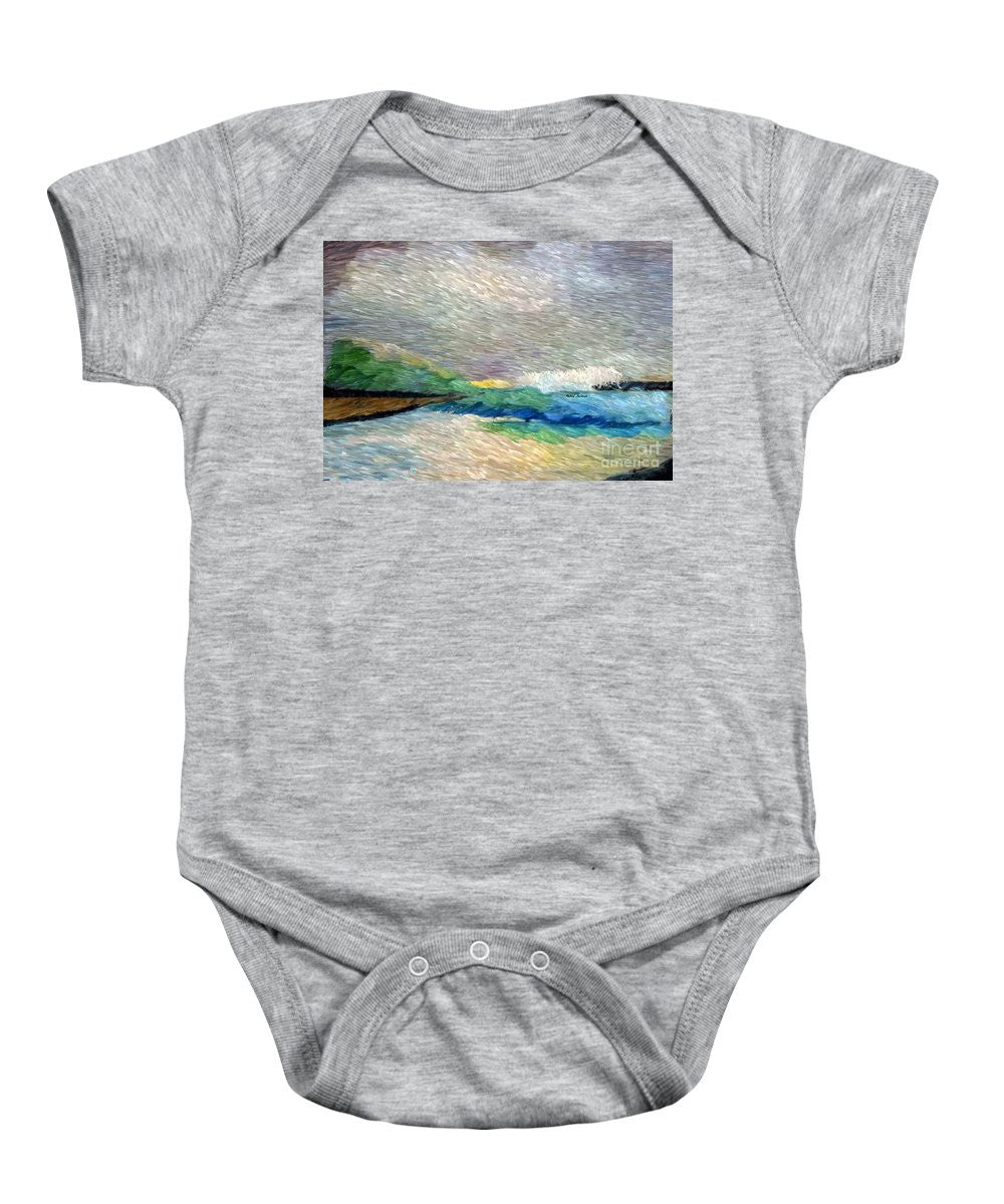 Baby Onesie - Abstract Landscape 1525