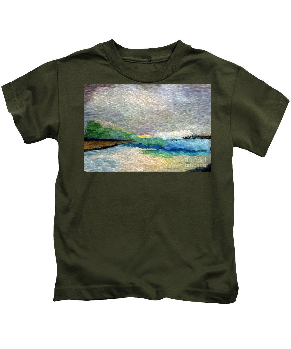 T-shirt pour enfant - Paysage abstrait 1525