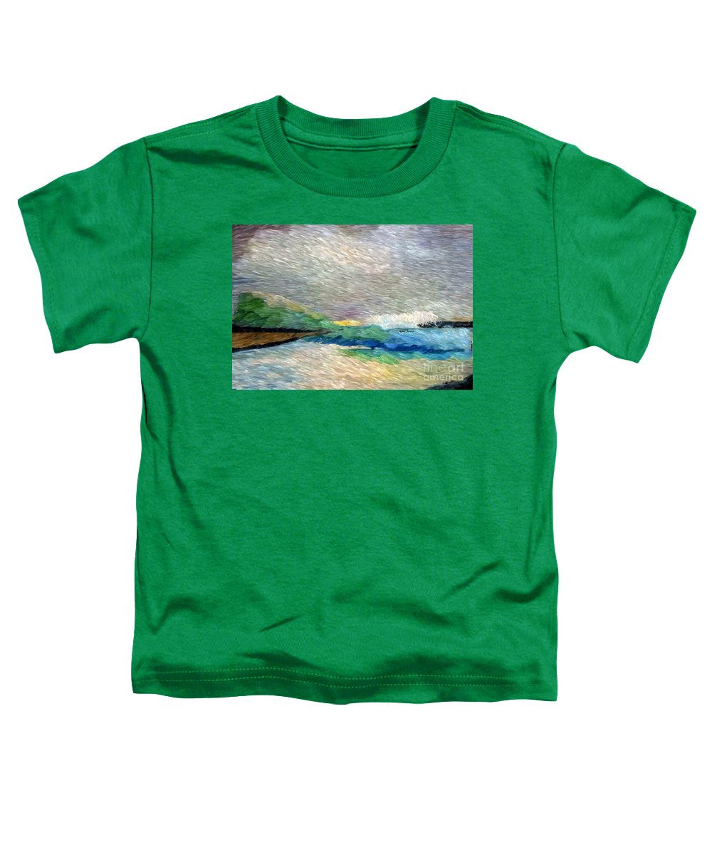 Toddler T-Shirt - Abstract Landscape 1525