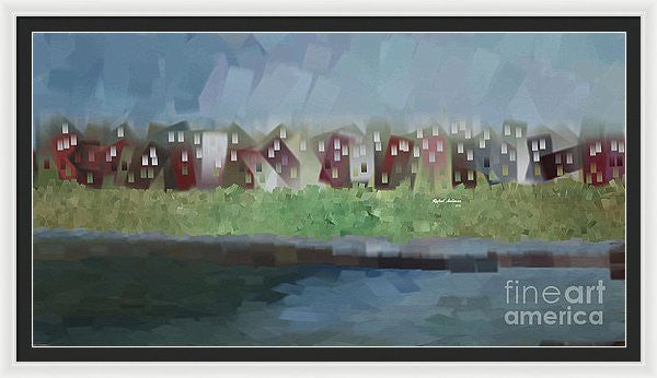 Framed Print - Abstract Landscape 1526