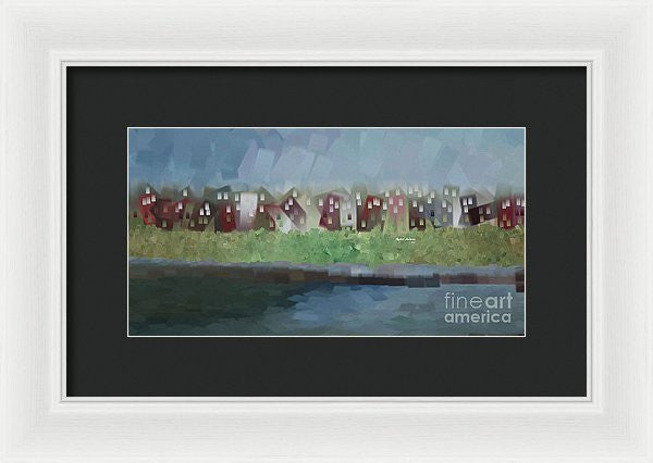 Framed Print - Abstract Landscape 1526