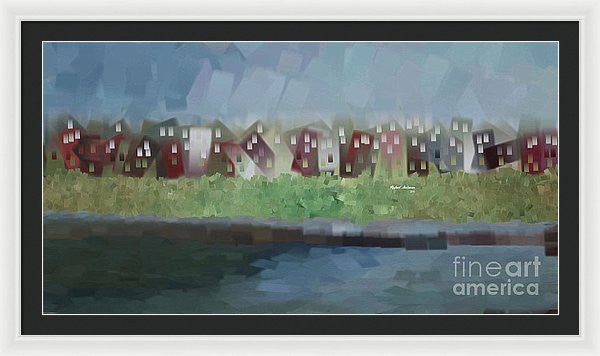 Framed Print - Abstract Landscape 1526