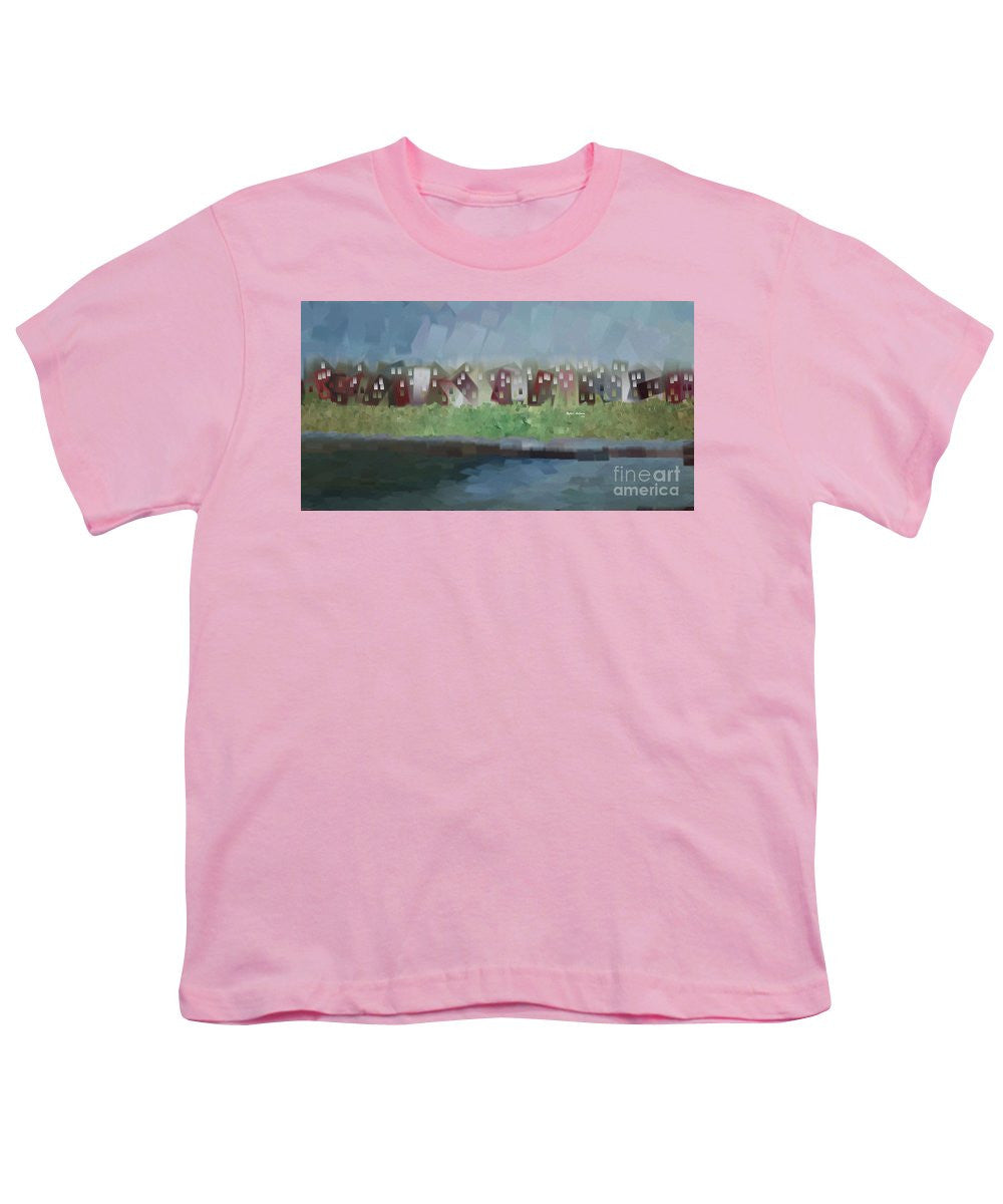 T-shirt pour jeunes - Paysage abstrait 1526