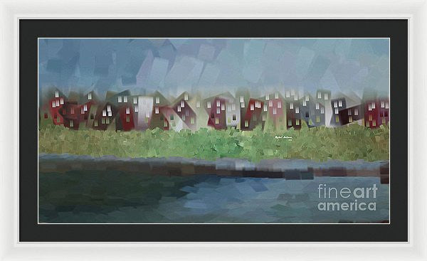 Framed Print - Abstract Landscape 1526