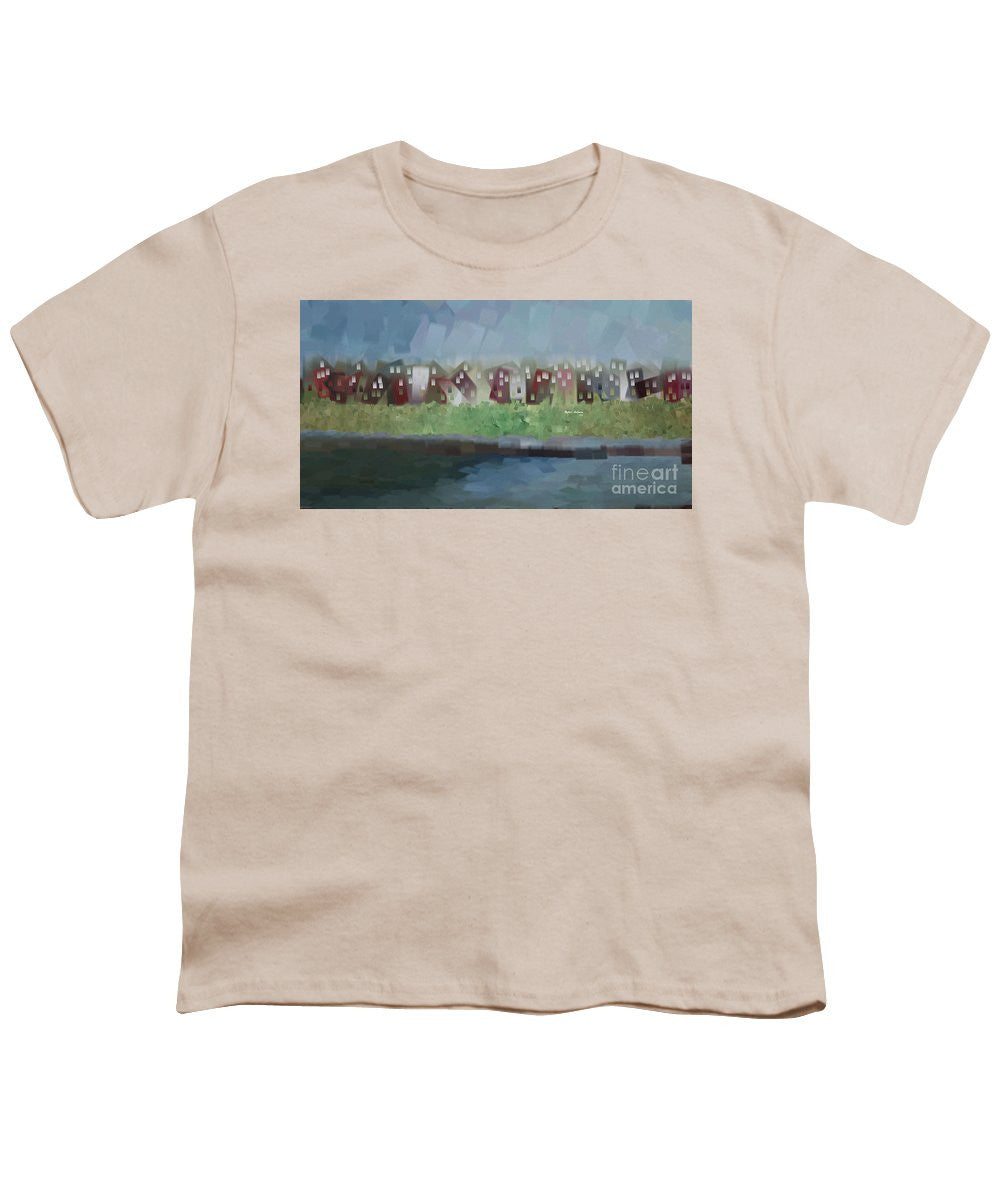 T-shirt pour jeunes - Paysage abstrait 1526