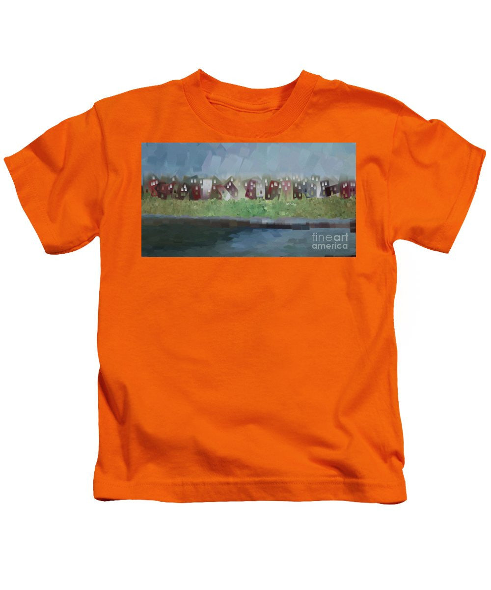 Kids T-Shirt - Abstract Landscape 1526