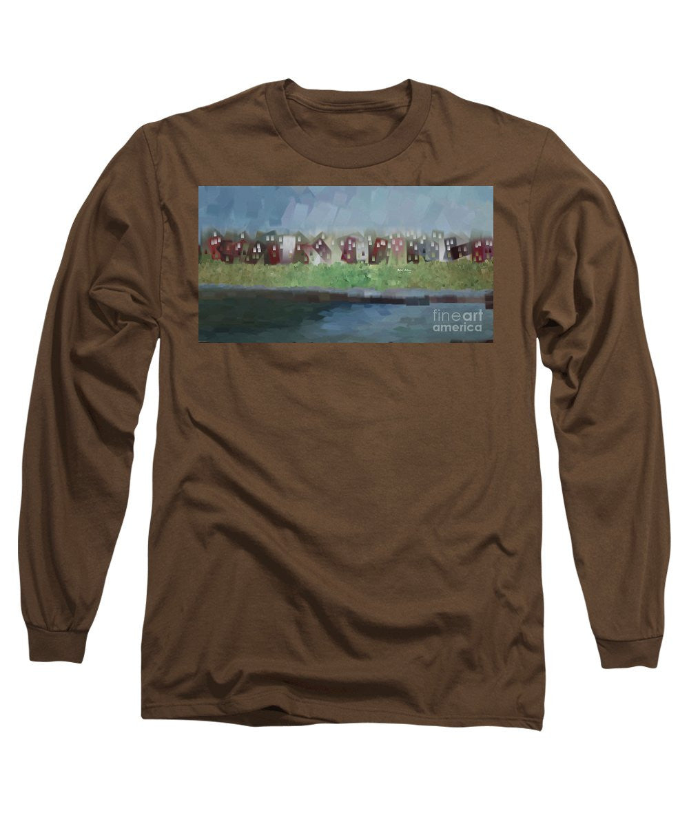 Long Sleeve T-Shirt - Abstract Landscape 1526