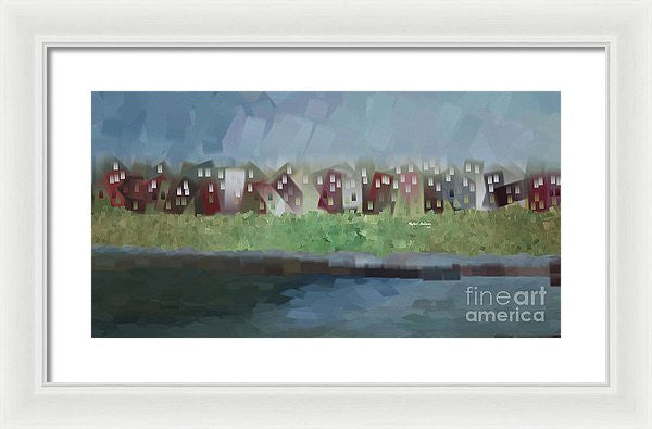 Framed Print - Abstract Landscape 1526