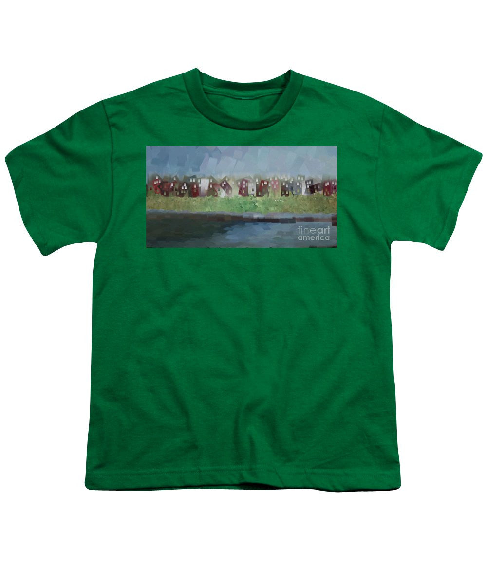 T-shirt pour jeunes - Paysage abstrait 1526