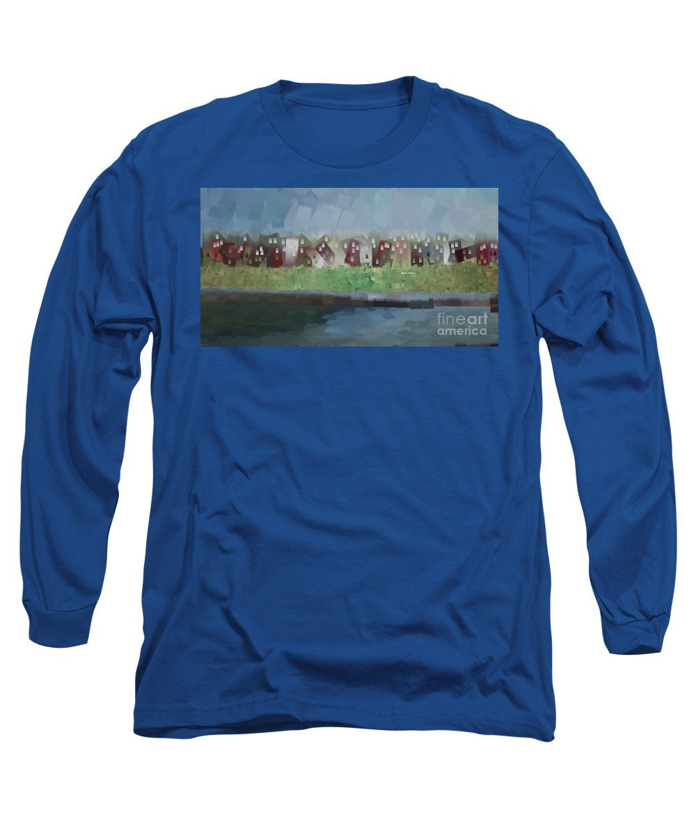 Long Sleeve T-Shirt - Abstract Landscape 1526