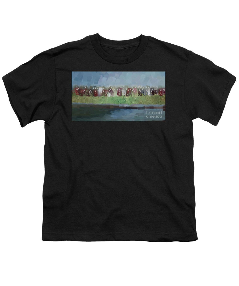 T-shirt pour jeunes - Paysage abstrait 1526