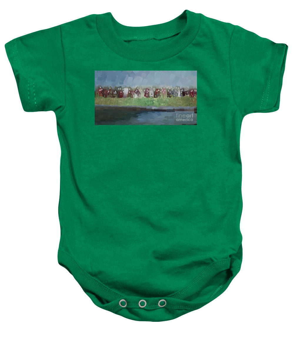 Baby Onesie - Abstract Landscape 1526