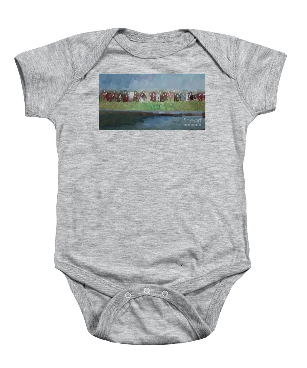 Baby Onesie - Abstract Landscape 1526