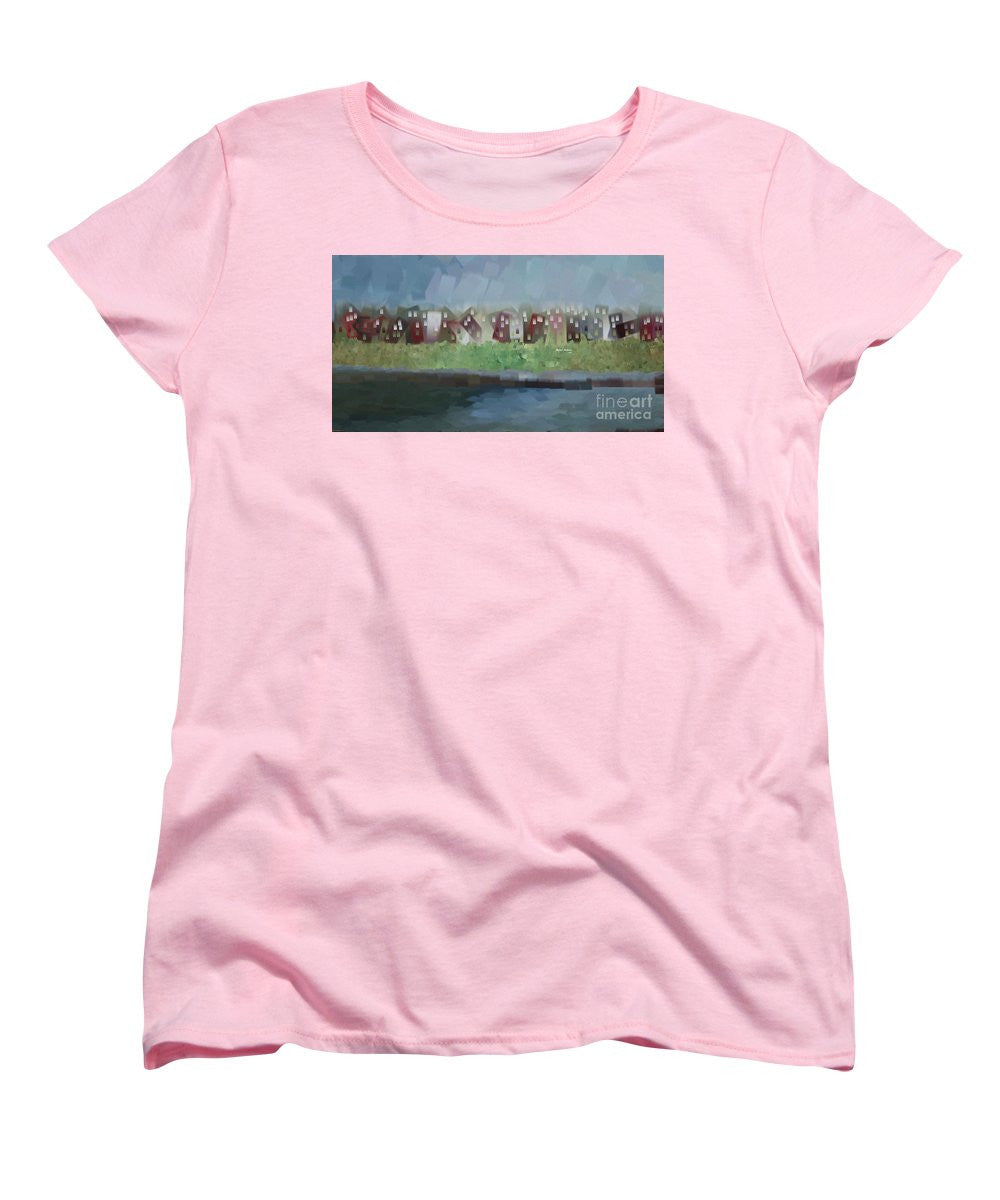 Women's T-Shirt (Standard Cut) - Abstract Landscape 1526
