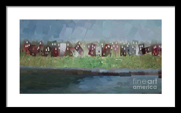 Framed Print - Abstract Landscape 1526