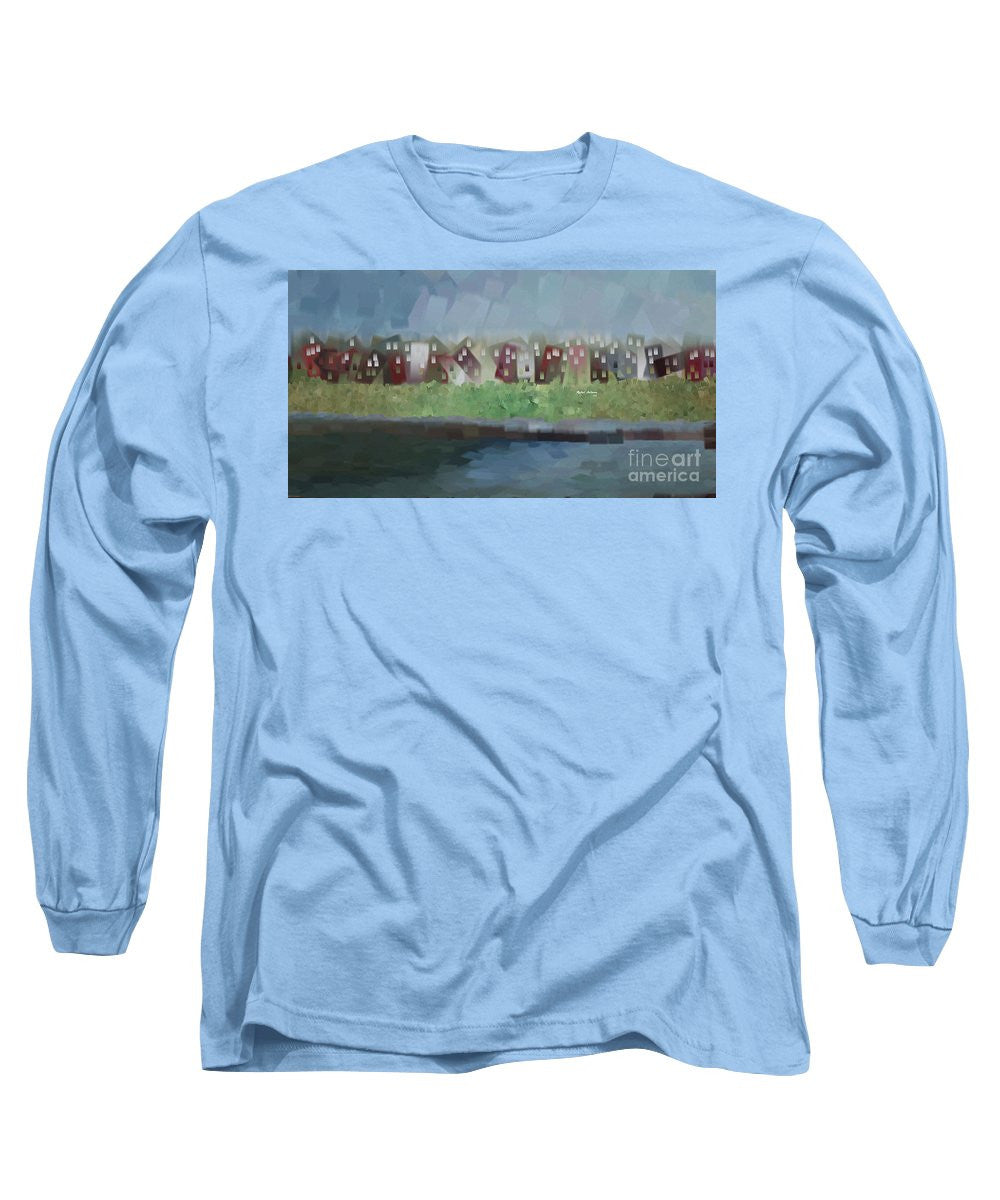 Long Sleeve T-Shirt - Abstract Landscape 1526