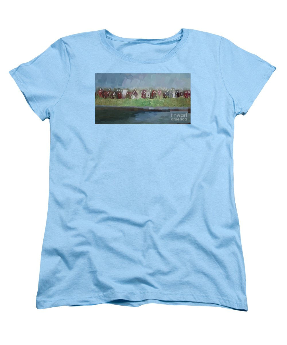 Women's T-Shirt (Standard Cut) - Abstract Landscape 1526