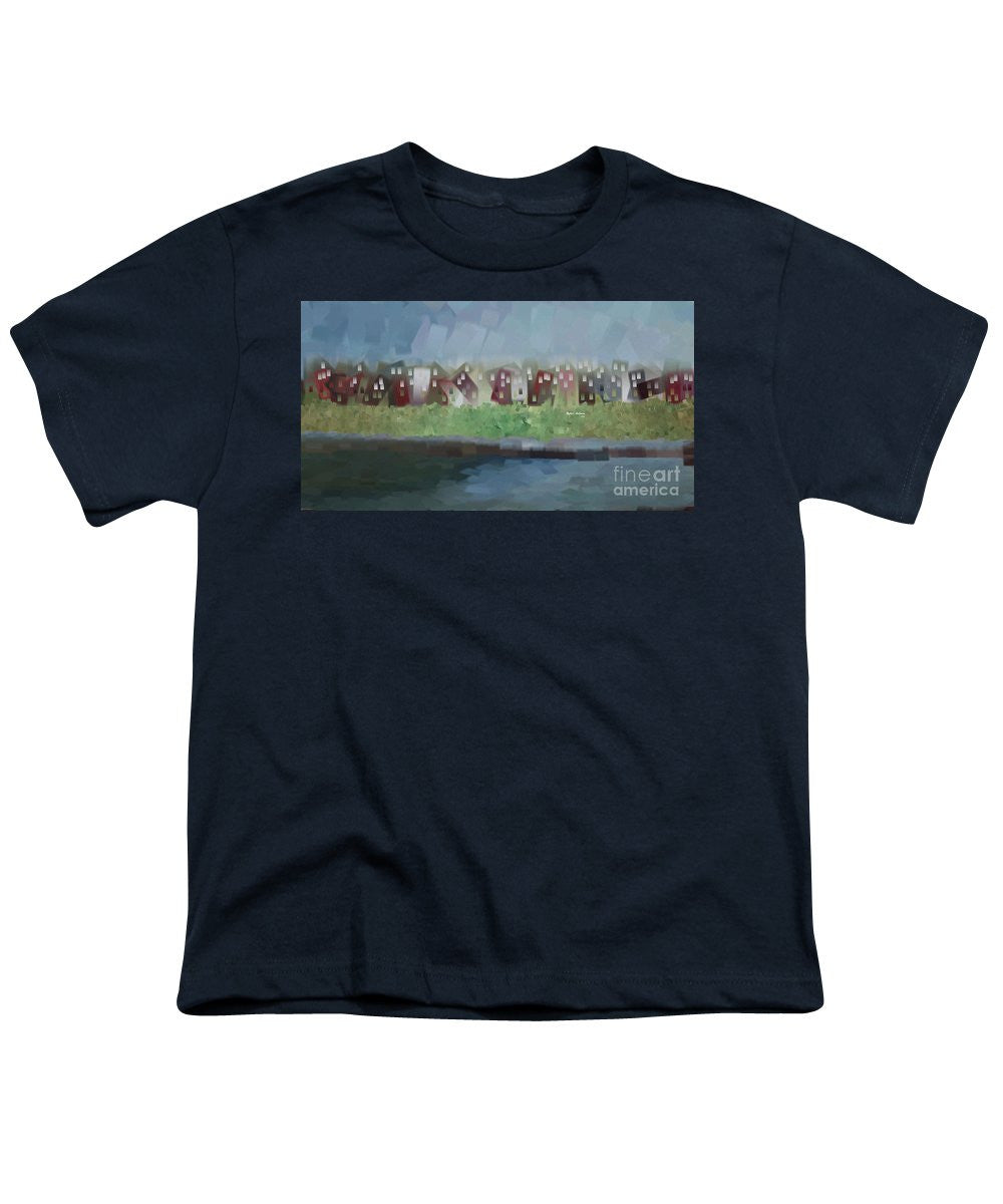 T-shirt pour jeunes - Paysage abstrait 1526