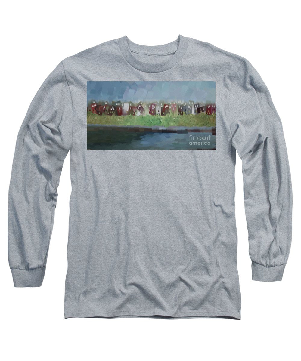 Long Sleeve T-Shirt - Abstract Landscape 1526