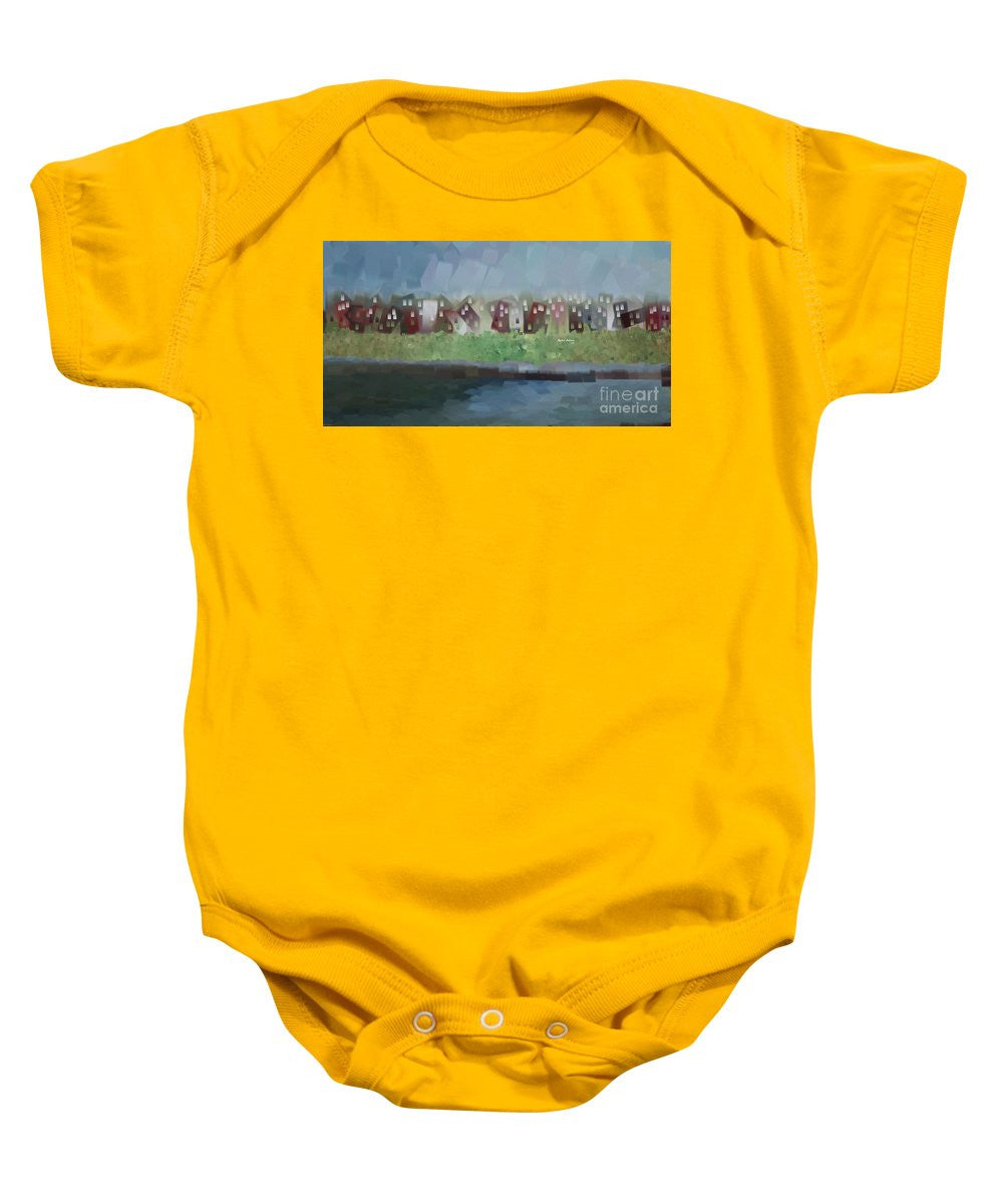 Baby Onesie - Abstract Landscape 1526