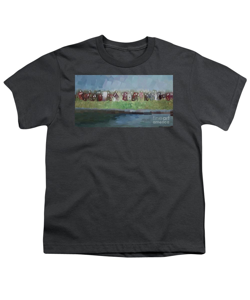 T-shirt pour jeunes - Paysage abstrait 1526