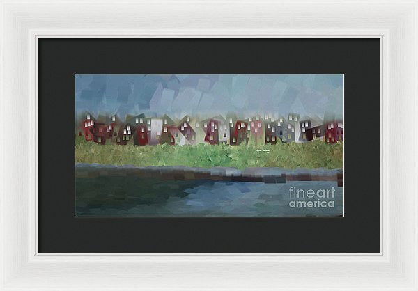 Framed Print - Abstract Landscape 1526