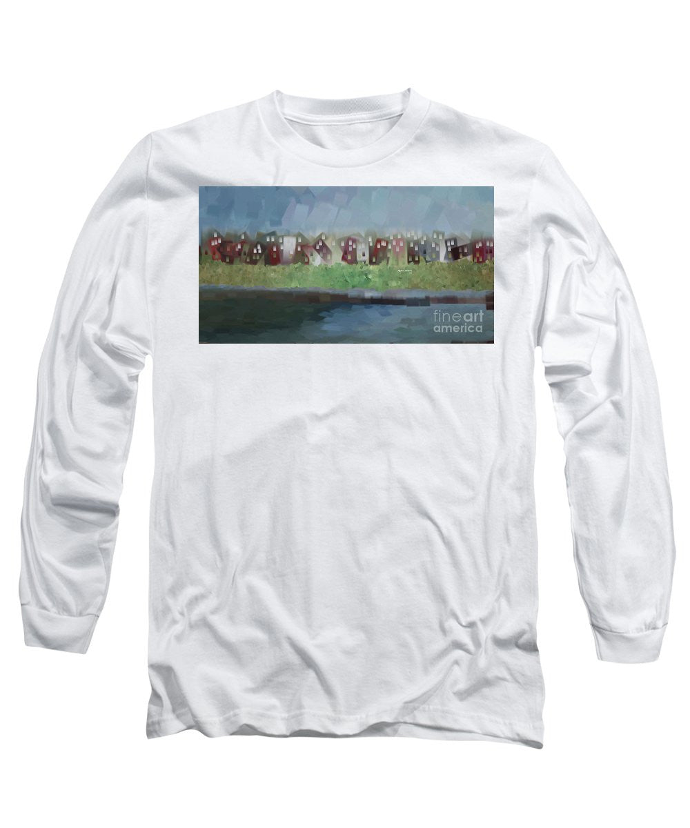 Long Sleeve T-Shirt - Abstract Landscape 1526