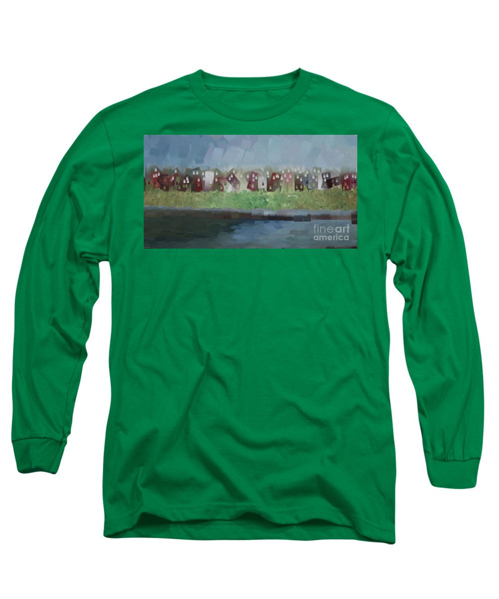 Long Sleeve T-Shirt - Abstract Landscape 1526