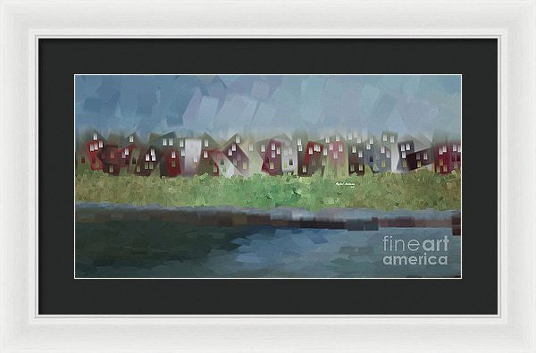 Framed Print - Abstract Landscape 1526