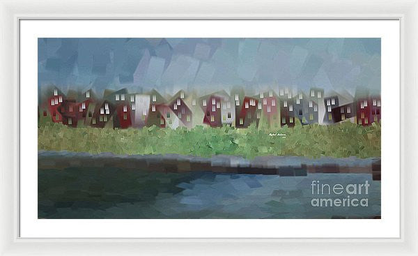 Framed Print - Abstract Landscape 1526