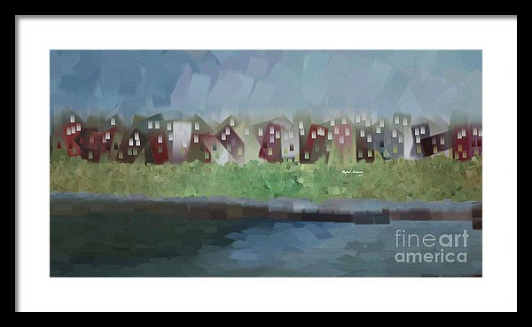 Framed Print - Abstract Landscape 1526