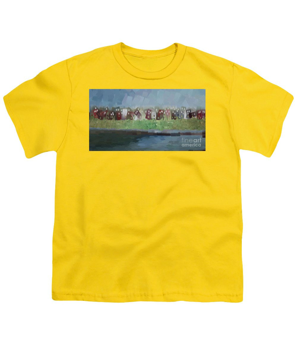 T-shirt pour jeunes - Paysage abstrait 1526