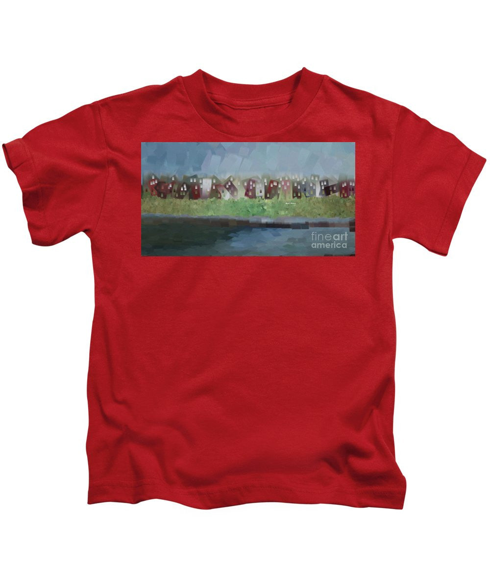 Kids T-Shirt - Abstract Landscape 1526