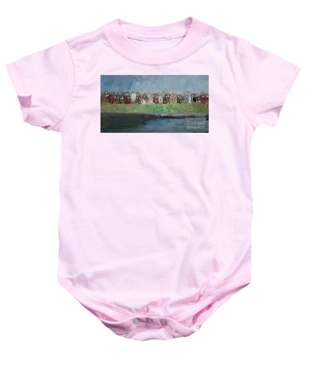 Baby Onesie - Abstract Landscape 1526