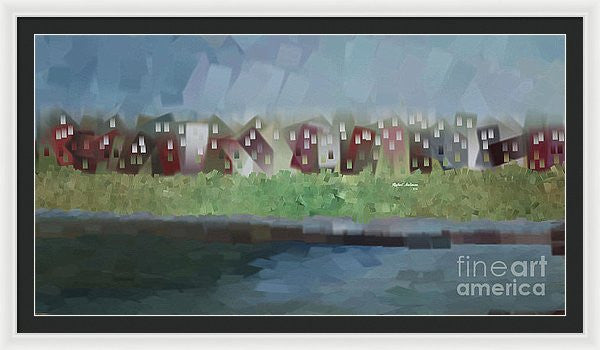 Framed Print - Abstract Landscape 1526