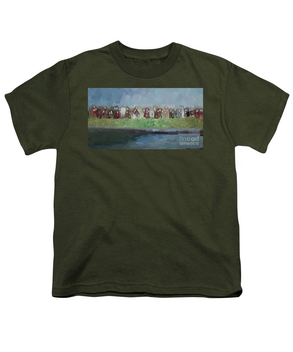 T-shirt pour jeunes - Paysage abstrait 1526