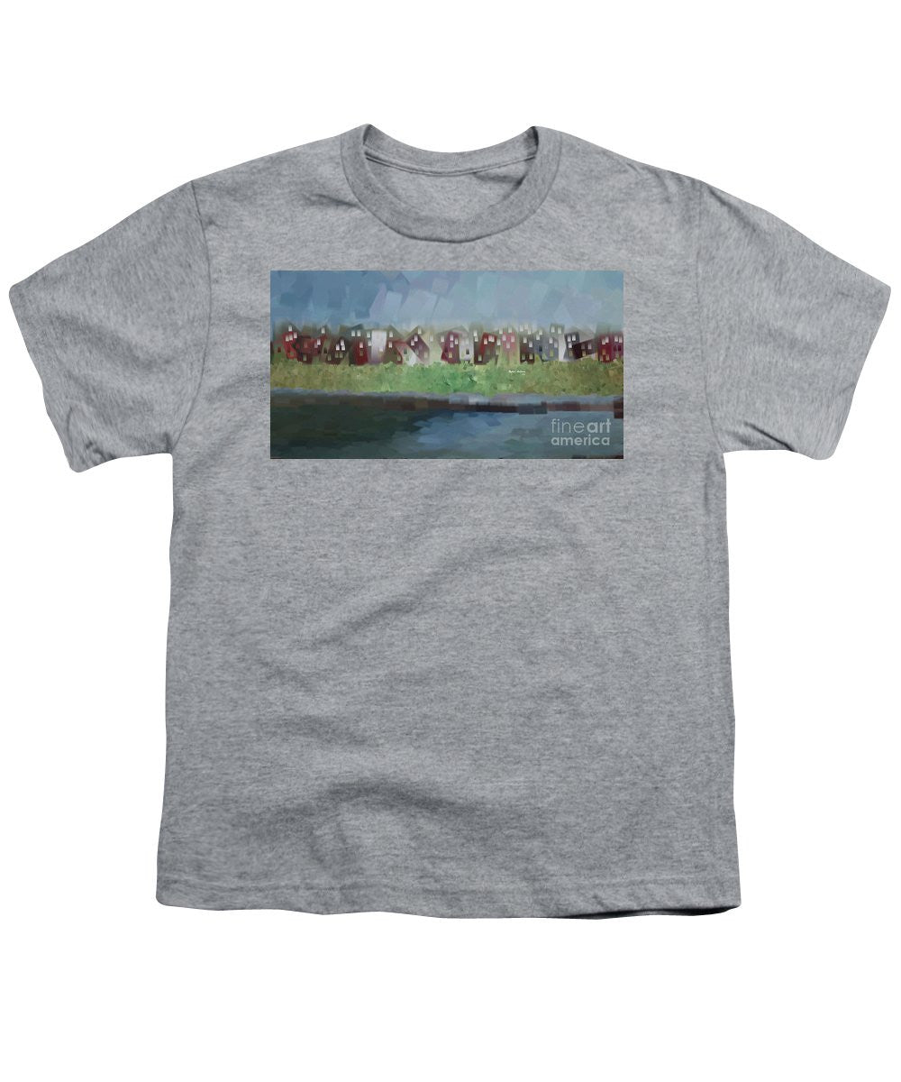 T-shirt pour jeunes - Paysage abstrait 1526