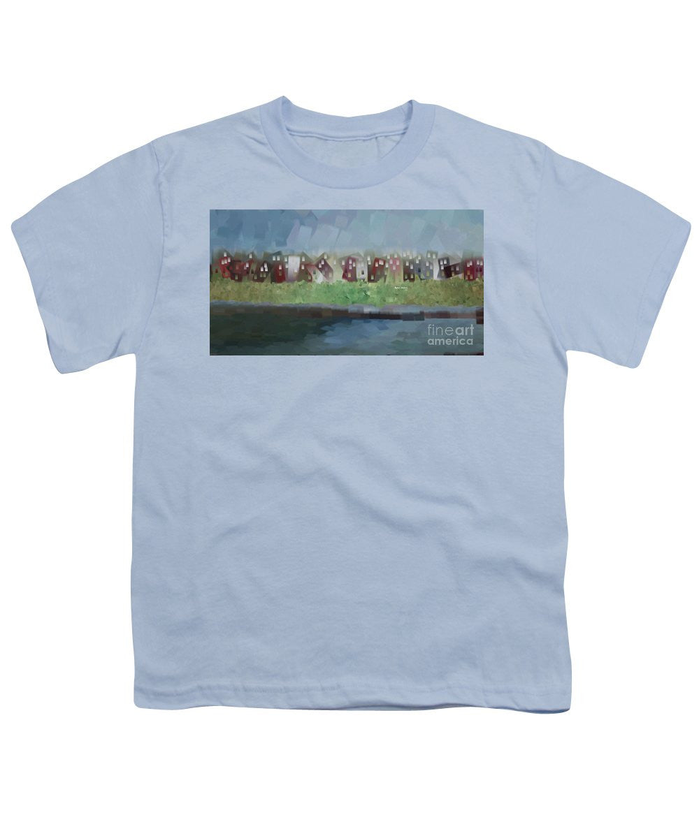 T-shirt pour jeunes - Paysage abstrait 1526