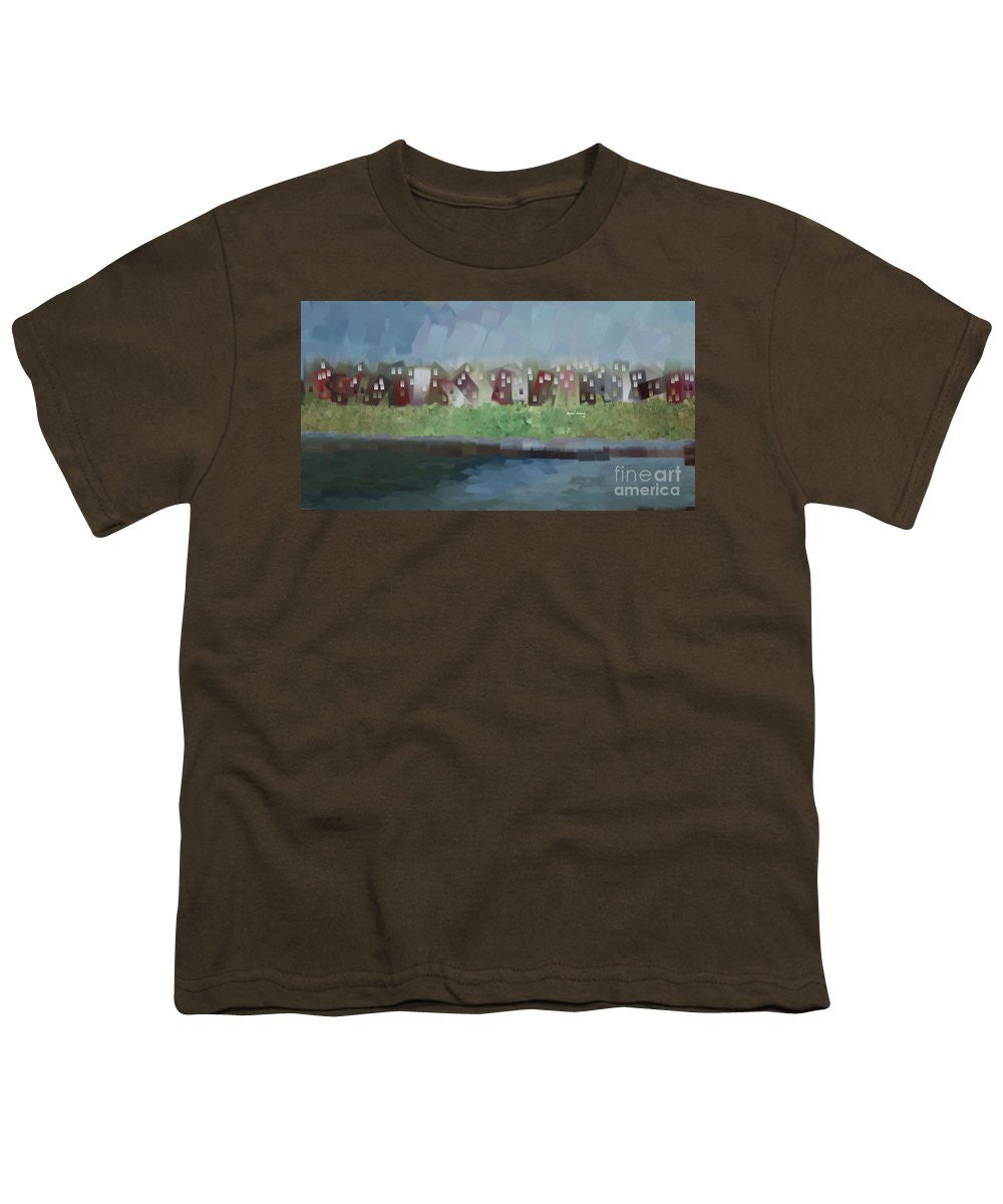 T-shirt pour jeunes - Paysage abstrait 1526