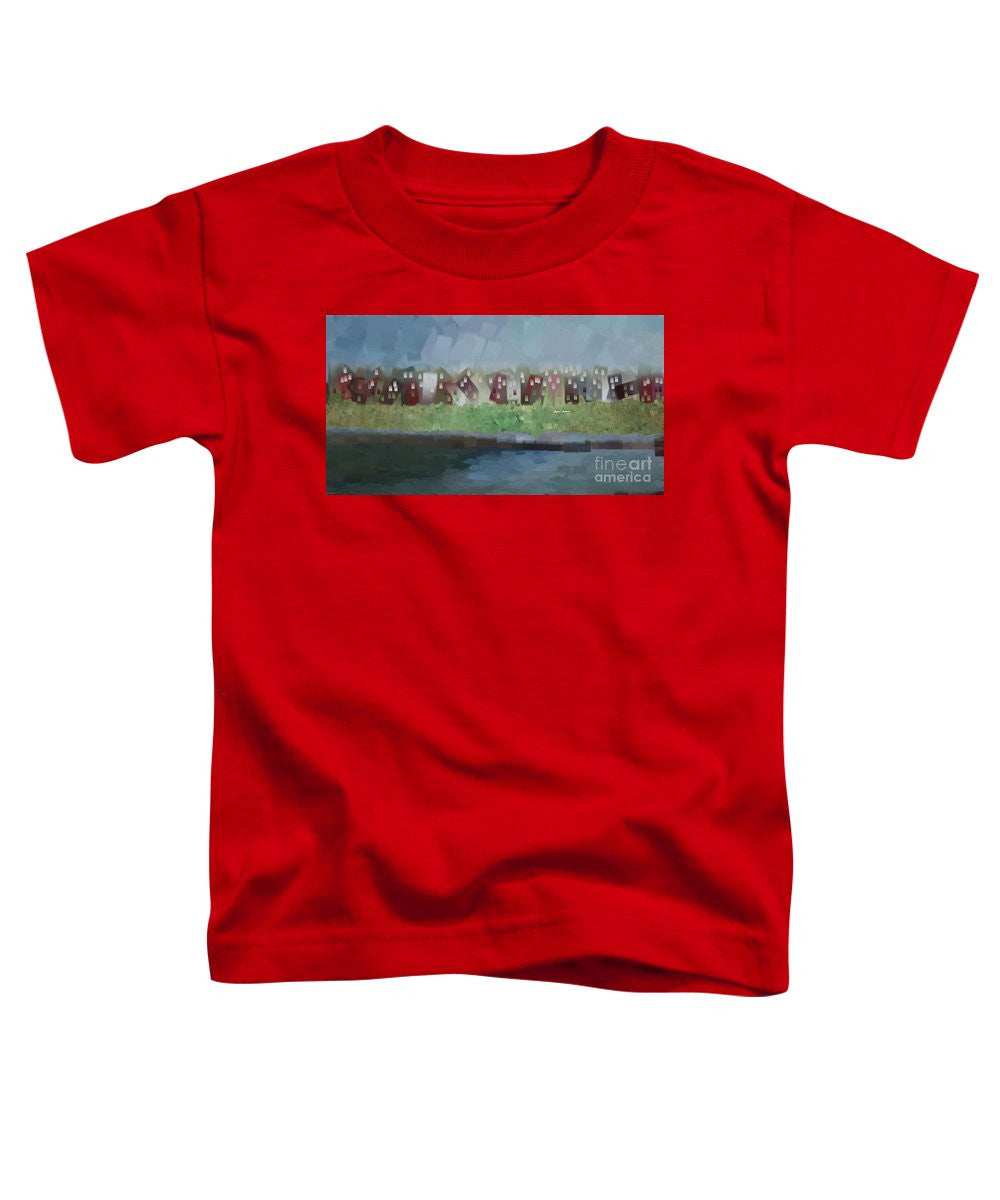 Toddler T-Shirt - Abstract Landscape 1526