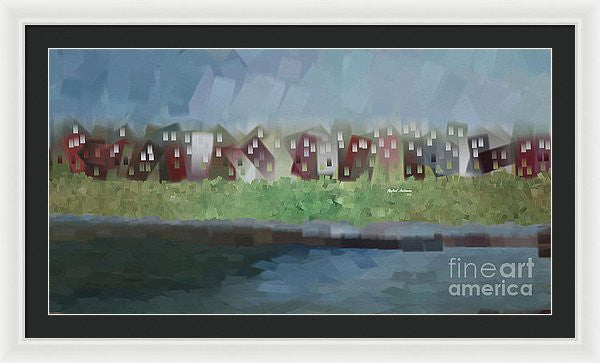 Framed Print - Abstract Landscape 1526