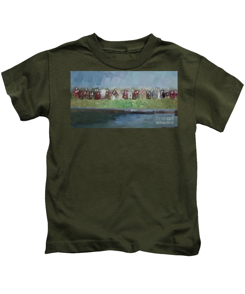 Kids T-Shirt - Abstract Landscape 1526