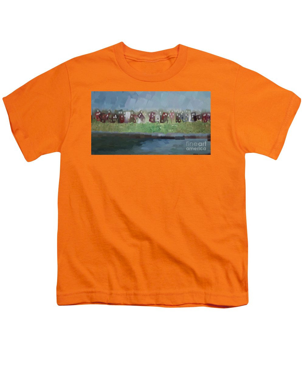 T-shirt pour jeunes - Paysage abstrait 1526