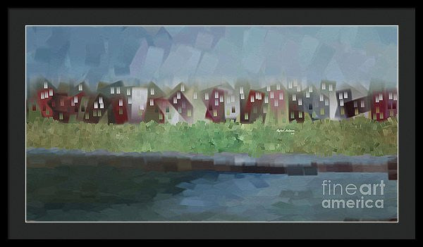 Framed Print - Abstract Landscape 1526