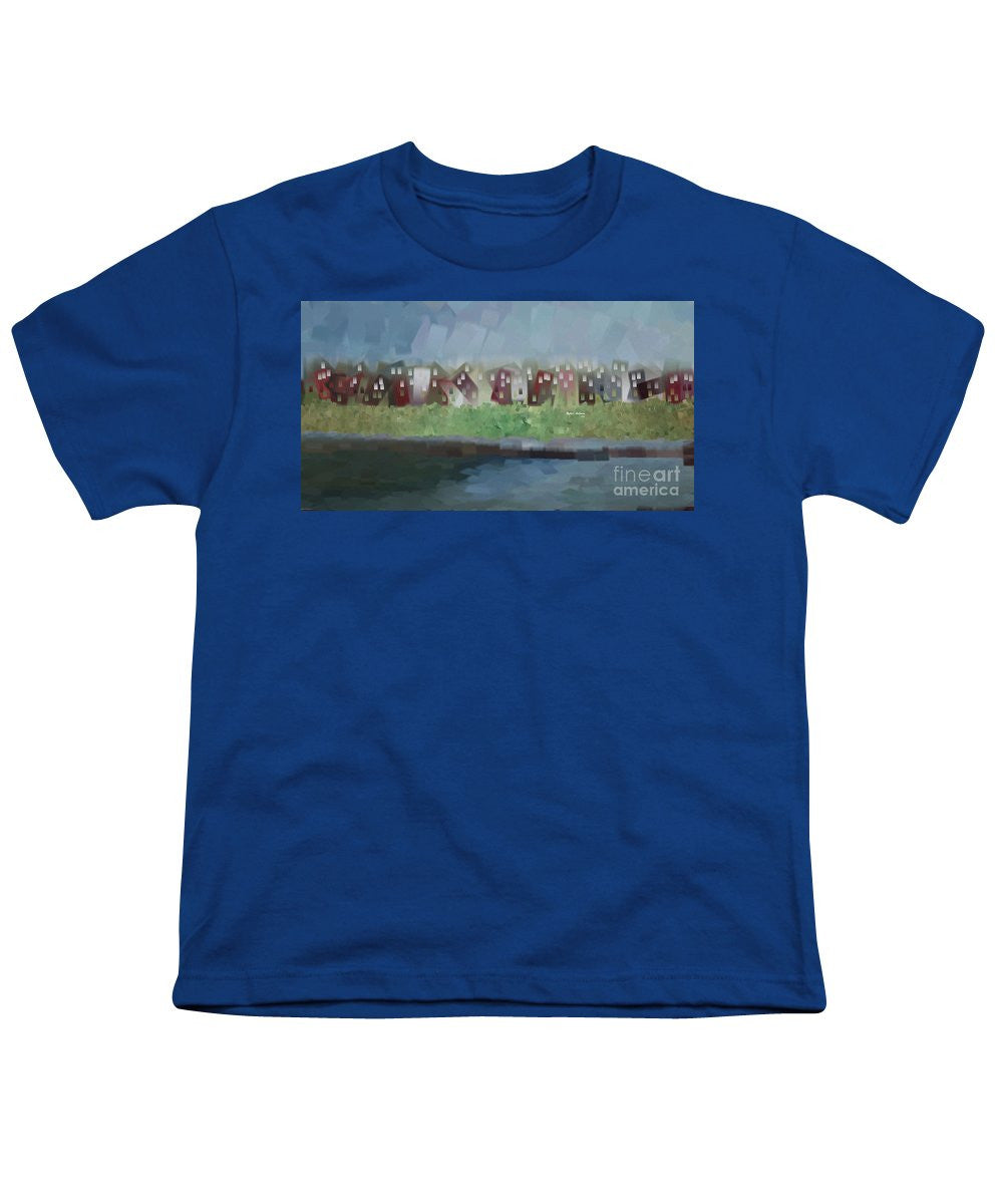 T-shirt pour jeunes - Paysage abstrait 1526