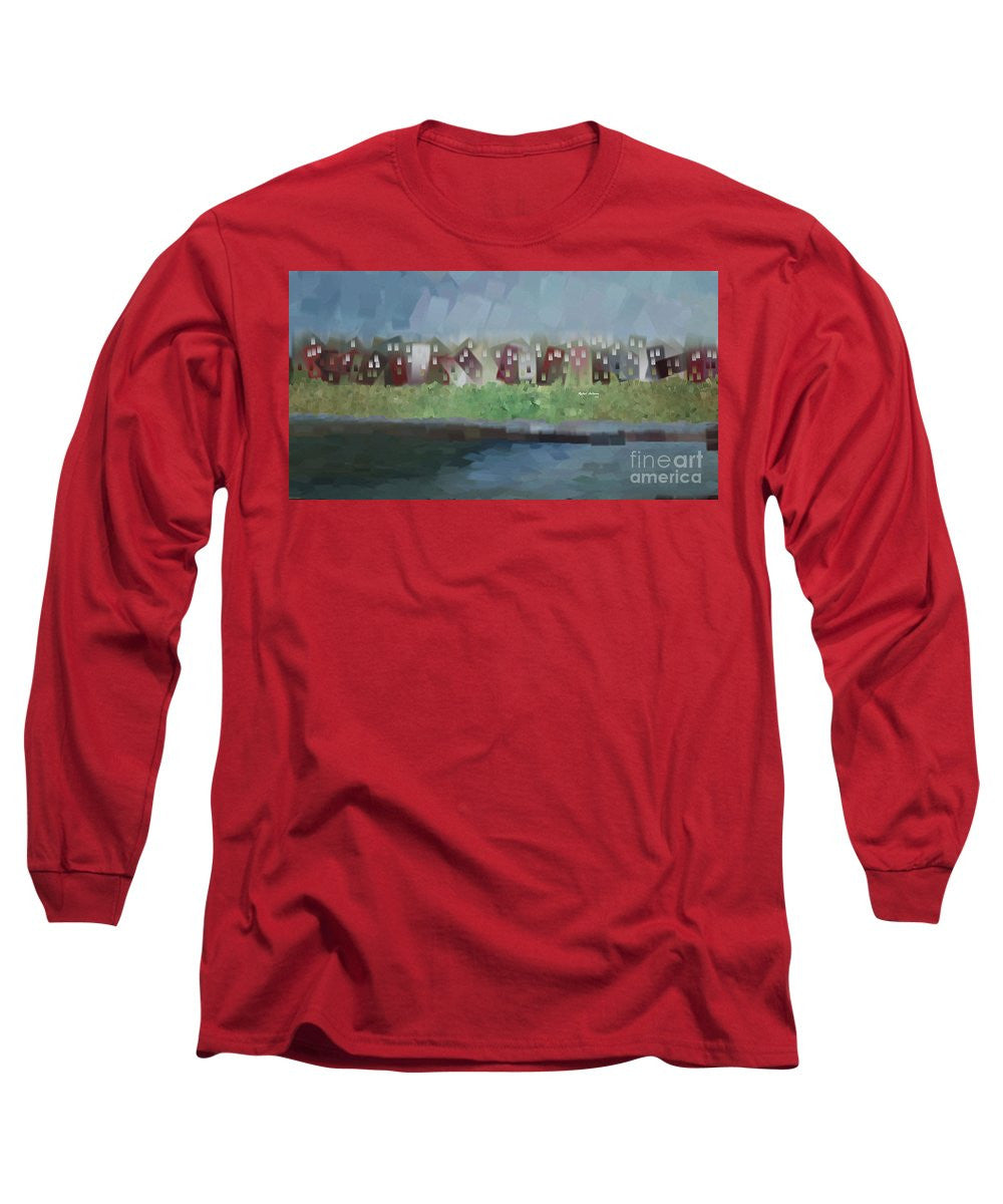 Long Sleeve T-Shirt - Abstract Landscape 1526