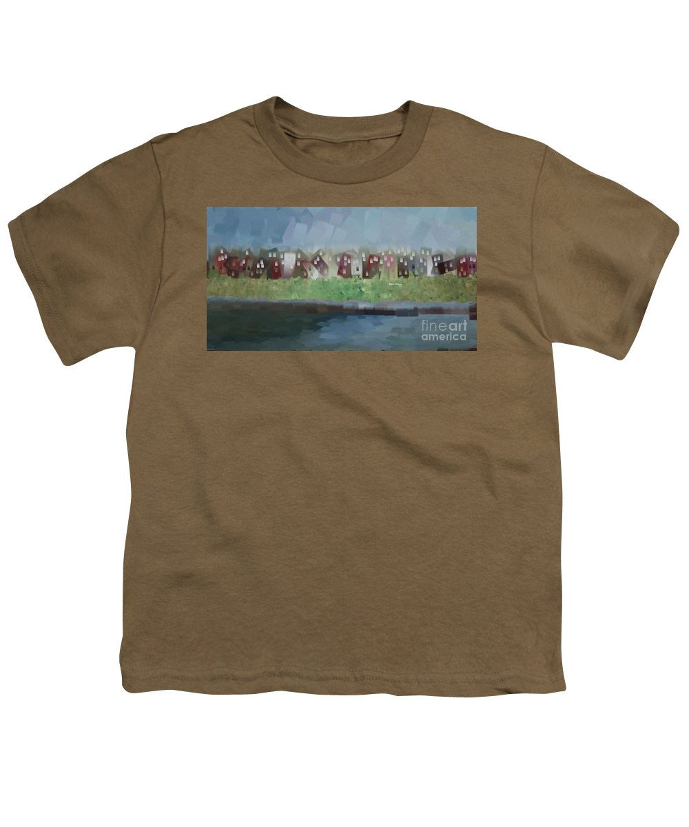 T-shirt pour jeunes - Paysage abstrait 1526