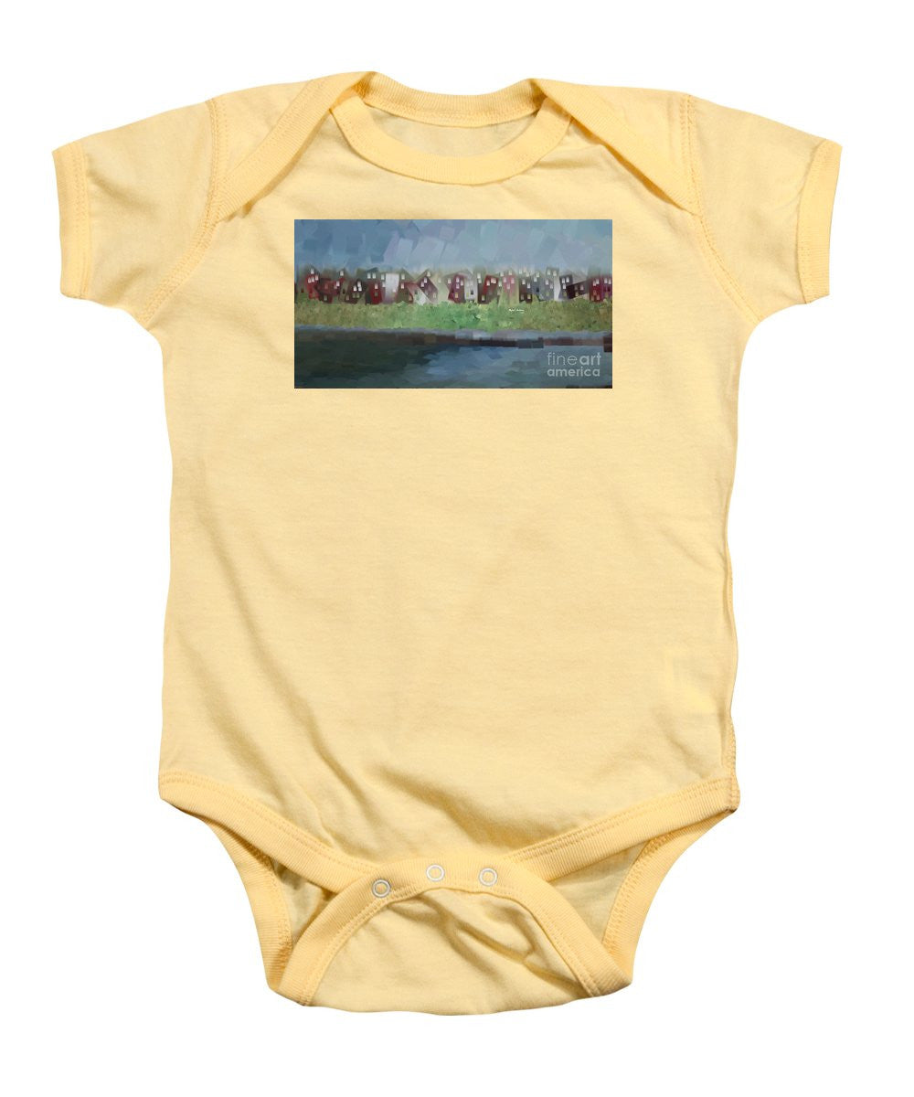 Baby Onesie - Abstract Landscape 1526