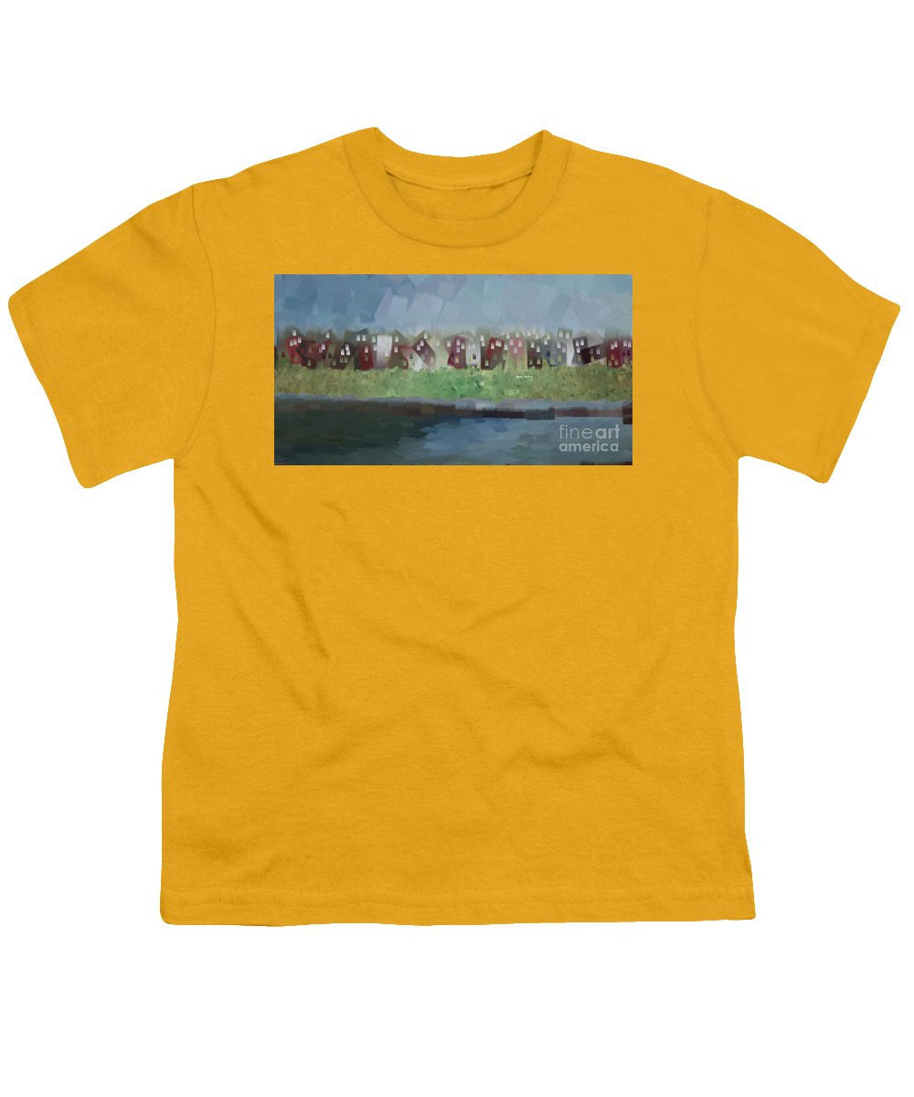 T-shirt pour jeunes - Paysage abstrait 1526