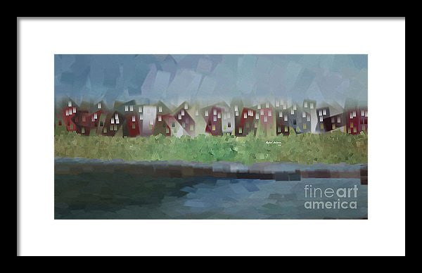 Framed Print - Abstract Landscape 1526